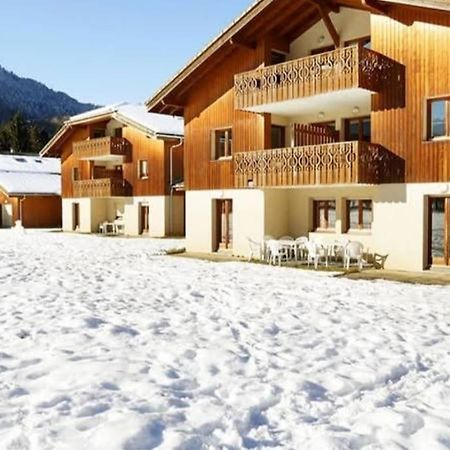 Bel Appartement En Residence Avec Piscines Samoëns Exteriör bild